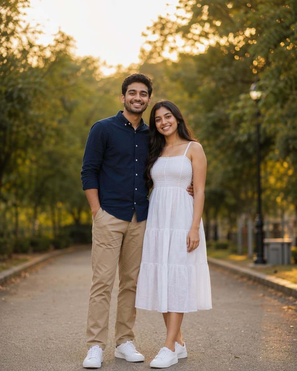 A couple’s real photo submitted for Offline Avatars